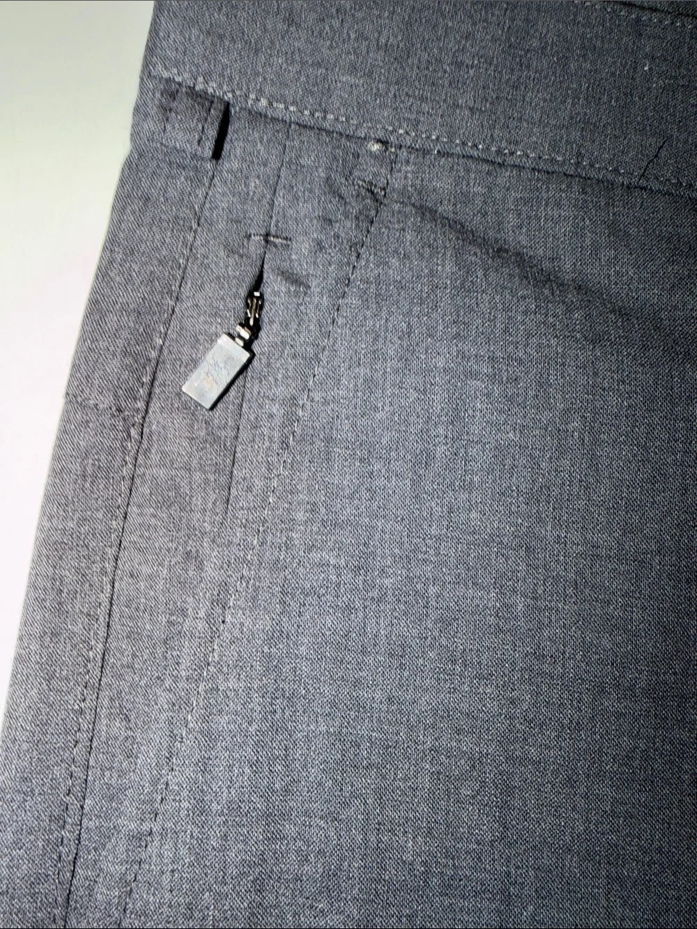 Hart Schaffner Marx Men's Charcoal Flat-Front Shorts